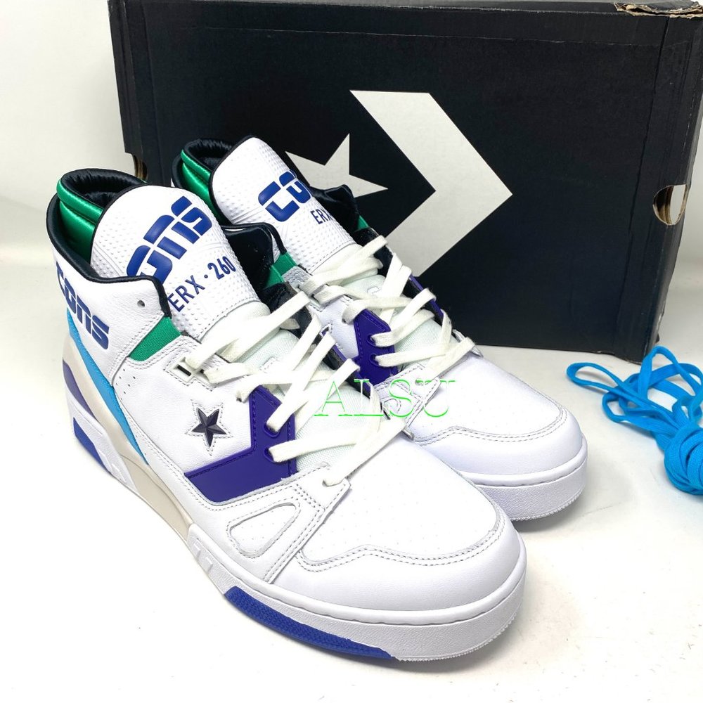 Converse ERX 260 MID Top White Court Purple Men's - Picture 5 of 7
